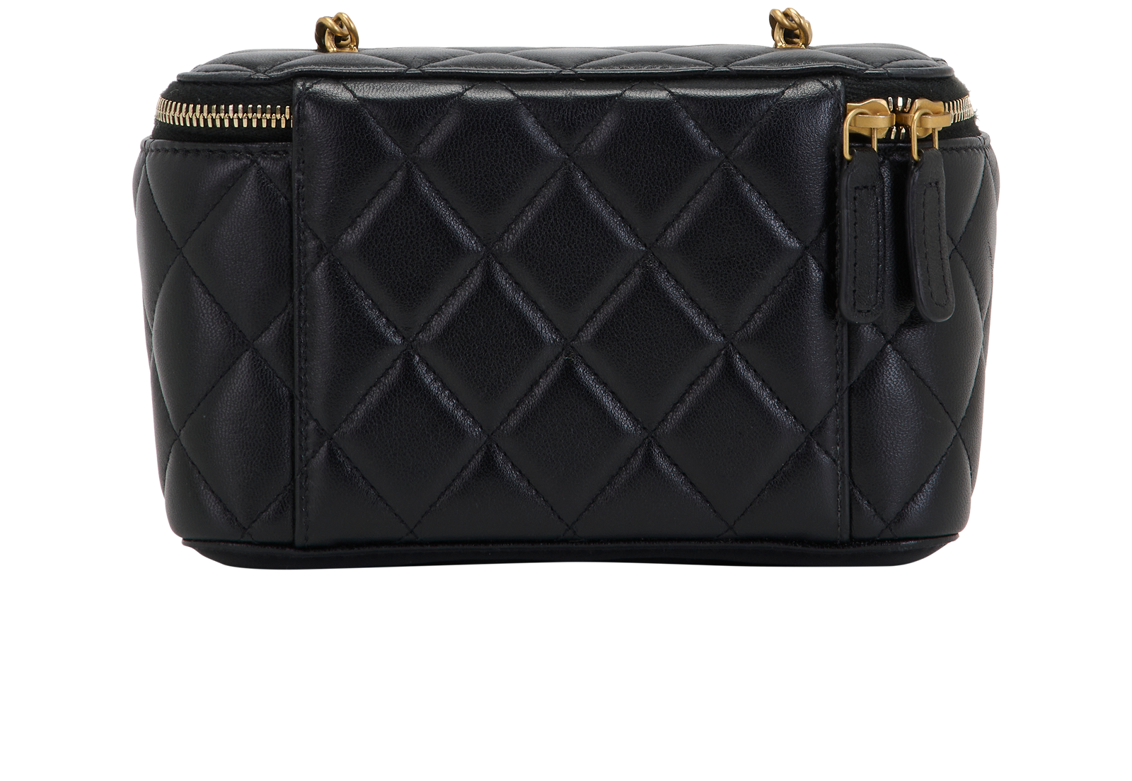 Small Vanity, &pound;2,500, Handbags, Black, Lambskin Leather, Back view